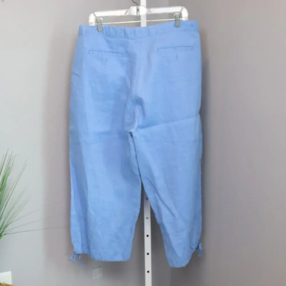 New‎ Gen Linen Resort Pants 37x22.5 Lined Boat Pool